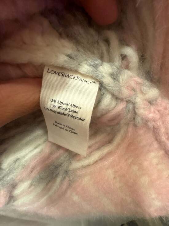 Love Shack Fancy Re-Edition Rosie Alpaca-Blend Pullover - Picture 5 of 8